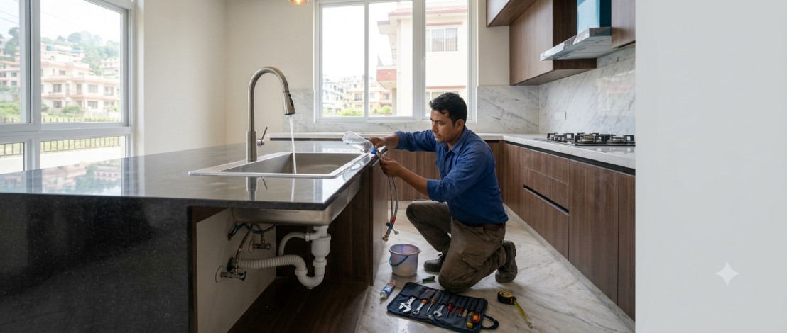 Kitchen Sink Fitting